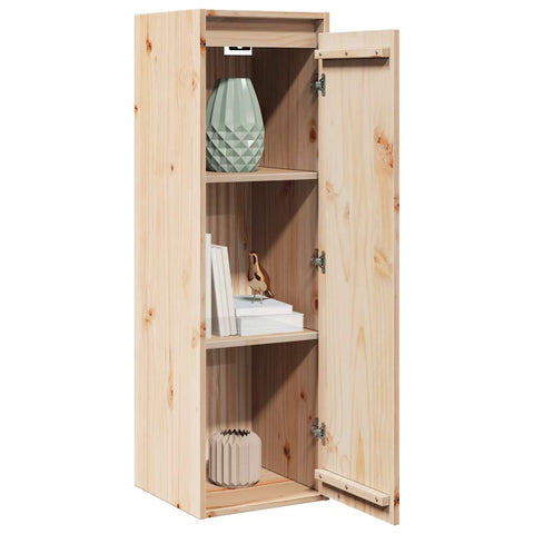 vidaXL Wall Cabinet 30x30x100 cm Solid Pinewood