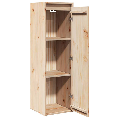 vidaXL Wall Cabinet 30x30x100 cm Solid Pinewood