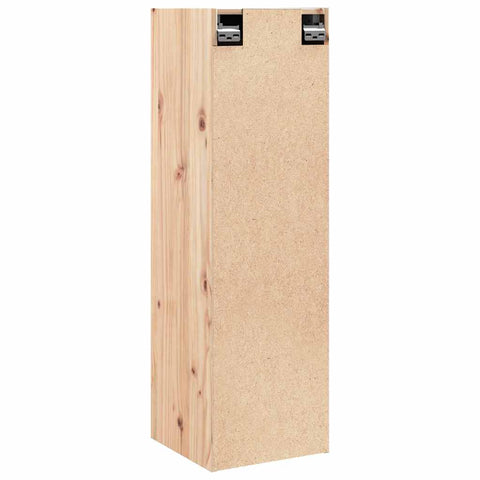 vidaXL Wall Cabinet 30x30x100 cm Solid Pinewood