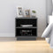 vidaXL Bedside Cabinets 2 pcs Grey 40x34x40 cm Solid Wood Pine