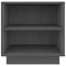 vidaXL Bedside Cabinets 2 pcs Grey 40x34x40 cm Solid Wood Pine