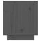 vidaXL Bedside Cabinets 2 pcs Grey 40x34x40 cm Solid Wood Pine