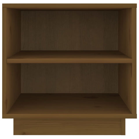 vidaXL Bedside Cabinet Honey Brown 40x34x40 cm Solid Wood Pine
