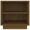 vidaXL Bedside Cabinet Honey Brown 40x34x40 cm Solid Wood Pine