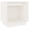 vidaXL Bedside Cabinet White 40x30x40 cm Solid Wood Pine