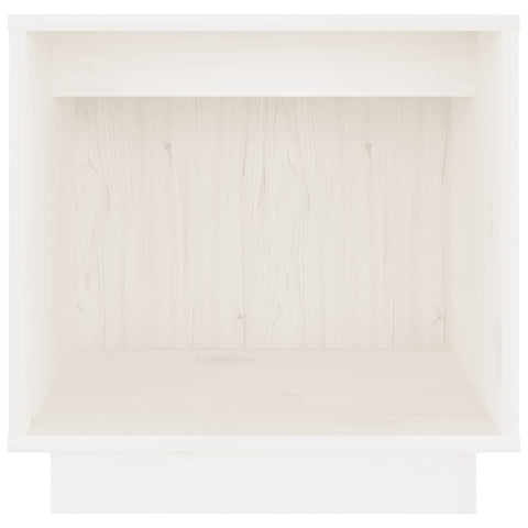 vidaXL Bedside Cabinets 2 pcs White 40x30x40 cm Solid Wood Pine