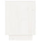 vidaXL Bedside Cabinets 2 pcs White 40x30x40 cm Solid Wood Pine