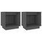 vidaXL Bedside Cabinets 2 pcs Grey 40x30x40 cm Solid Wood Pine
