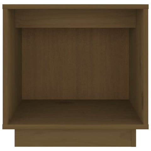 vidaXL Bedside Cabinet Honey Brown 40x30x40 cm Solid Wood Pine