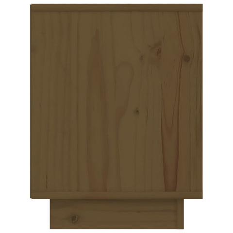 vidaXL Bedside Cabinet Honey Brown 40x30x40 cm Solid Wood Pine