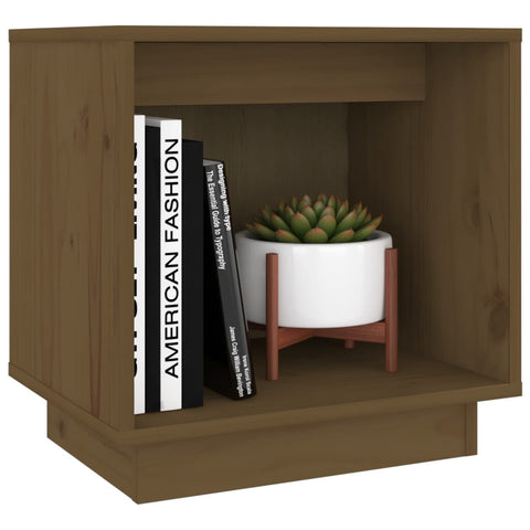 vidaXL Bedside Cabinets 2 pcs Honey Brown 40x30x40 cm Solid Wood Pine