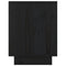 vidaXL Bedside Cabinets 2 pcs Black 40x30x40 cm Solid Wood Pine
