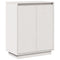 vidaXL Sideboard White 60x34x75 cm Solid Wood Pine