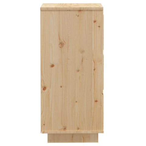 vidaXL Sideboards 2 pcs 32x34x75 cm Solid Wood Pine