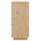 vidaXL Sideboards 2 pcs 32x34x75 cm Solid Wood Pine