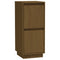 vidaXL Sideboard Honey Brown 31.5x34x75 cm Solid Wood Pine