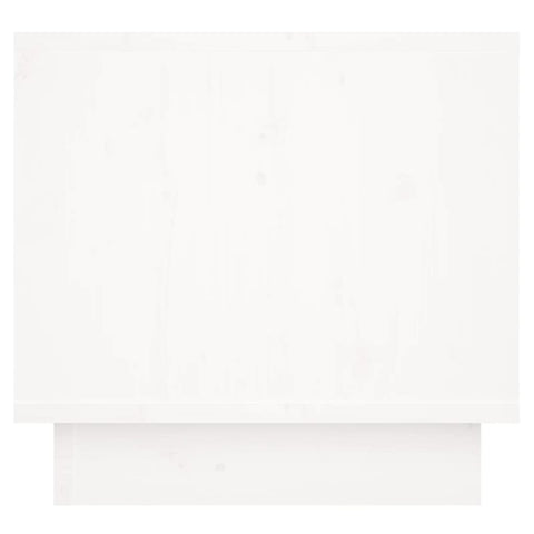 vidaXL Bedside Cabinets 2 pcs White 35x34x32 cm Solid Wood Pine