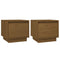 vidaXL Bedside Cabinets 2 pcs Honey Brown 35x34x32 cm Solid Wood Pine