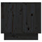 vidaXL Bedside Cabinets 2 pcs Black 35x34x32 cm Solid Wood Pine