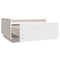 vidaXL Coffee Table White 55x56x32 cm Solid Wood Pine