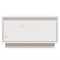 vidaXL Coffee Table White 55x56x32 cm Solid Wood Pine
