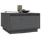 vidaXL Coffee Table Grey 55x56x32 cm Solid Wood Pine