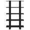 vidaXL Book Cabinet/Room Divider Black 100x30x160 cm