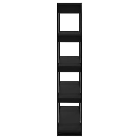 vidaXL Book Cabinet/Room Divider Black 100x30x160 cm