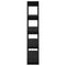 vidaXL Book Cabinet/Room Divider Black 100x30x160 cm