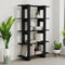 vidaXL Book Cabinet/Room Divider Black 100x30x160 cm
