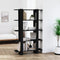 vidaXL Book Cabinet/Room Divider Black 100x30x160 cm