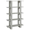 vidaXL Book Cabinet/Room Divider Concrete Grey 100x30x160 cm