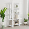 vidaXL Book Cabinet/Room Divider High Gloss White 100x30x160 cm