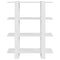 vidaXL Book Cabinet/Room Divider White 100x30x123.5 cm