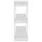 vidaXL Book Cabinet/Room Divider White 100x30x87 cm