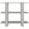 vidaXL Book Cabinet/Room Divider Concrete Grey 100x30x87 cm