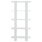vidaXL Book Cabinet/Room Divider High Gloss White 80x30x160 cm
