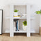 vidaXL Book Cabinet/Room Divider White 80x30x87 cm