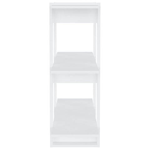 vidaXL Book Cabinet/Room Divider White 80x30x87 cm