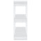 vidaXL Book Cabinet/Room Divider White 80x30x87 cm