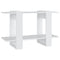 vidaXL Book Cabinet/Room Divider White 80x30x51 cm