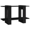 vidaXL Book Cabinet/Room Divider Black 80x30x51 cm