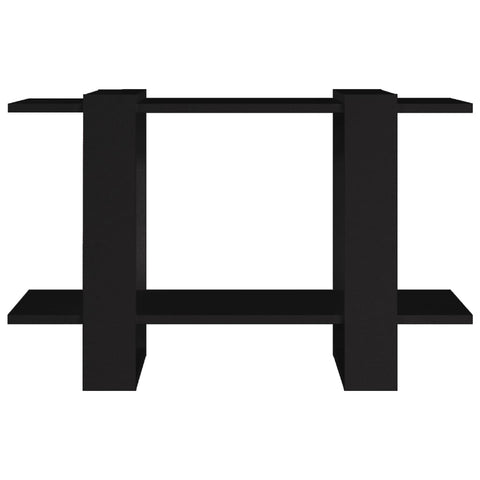 vidaXL Book Cabinet/Room Divider Black 80x30x51 cm