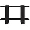 vidaXL Book Cabinet/Room Divider Black 80x30x51 cm