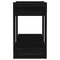 vidaXL Book Cabinet/Room Divider Black 80x30x51 cm