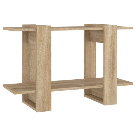 vidaXL Book Cabinet/Room Divider Sonoma Oak 80x30x51 cm