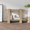 vidaXL Book Cabinet/Room Divider Sonoma Oak 80x30x51 cm