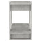 vidaXL Book Cabinet/Room Divider Concrete Grey 80x30x51 cm