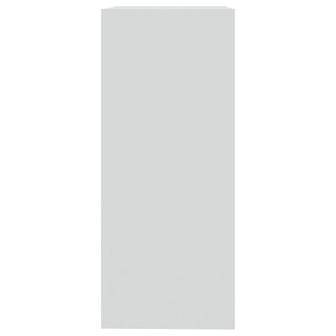 vidaXL Book Cabinet/Room Divider White 40x30x72 cm