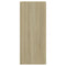 vidaXL Book Cabinet/Room Divider Sonoma Oak 40x30x72 cm